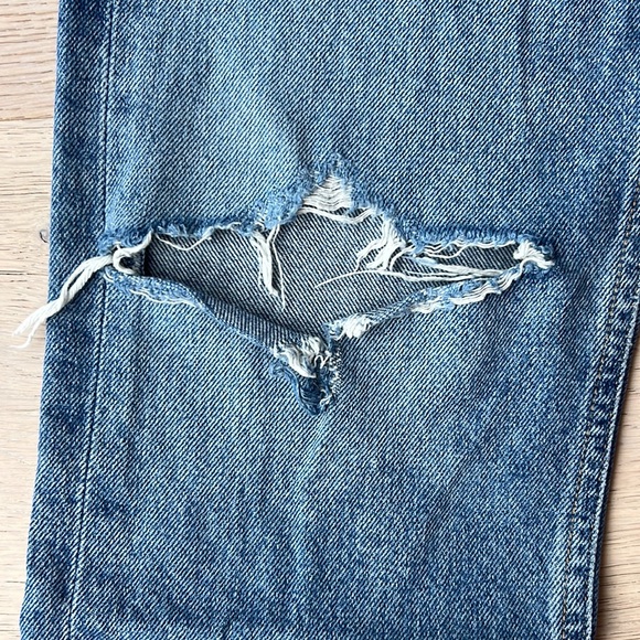 Agolde Jamie High Rise Straight Leg Jeans - Picture 3 of 6